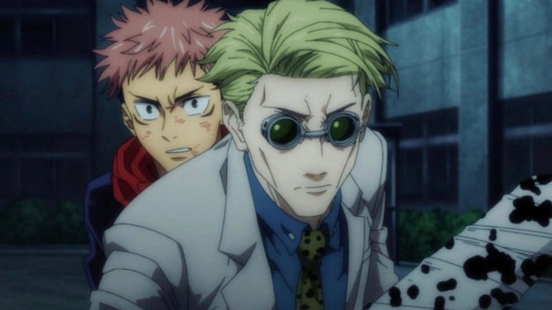 Nanami and Yuji as seen in anime (Image via MAPPA)